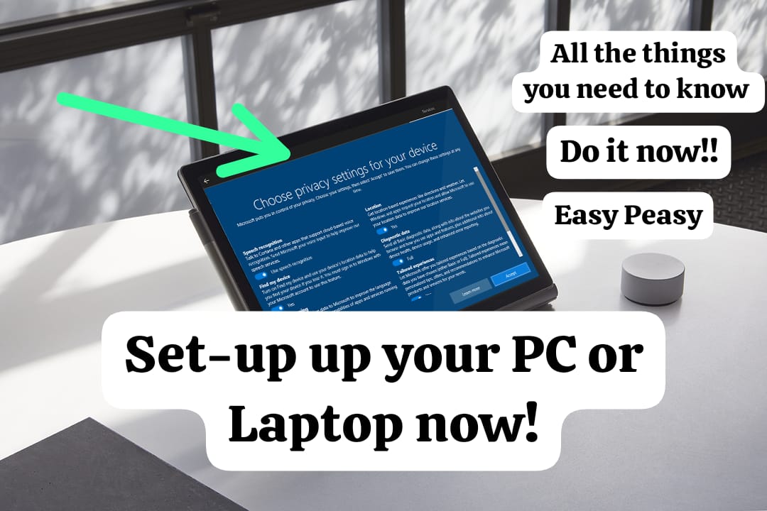 How To Set Up My Pc Or Laptop?